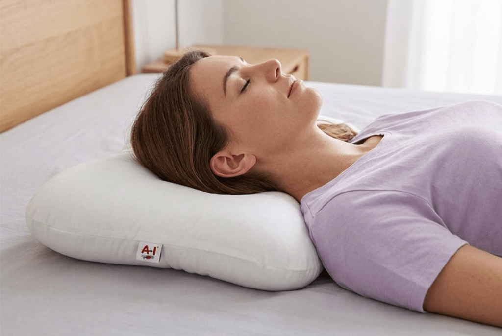 Pillow for neck and shoulder pain